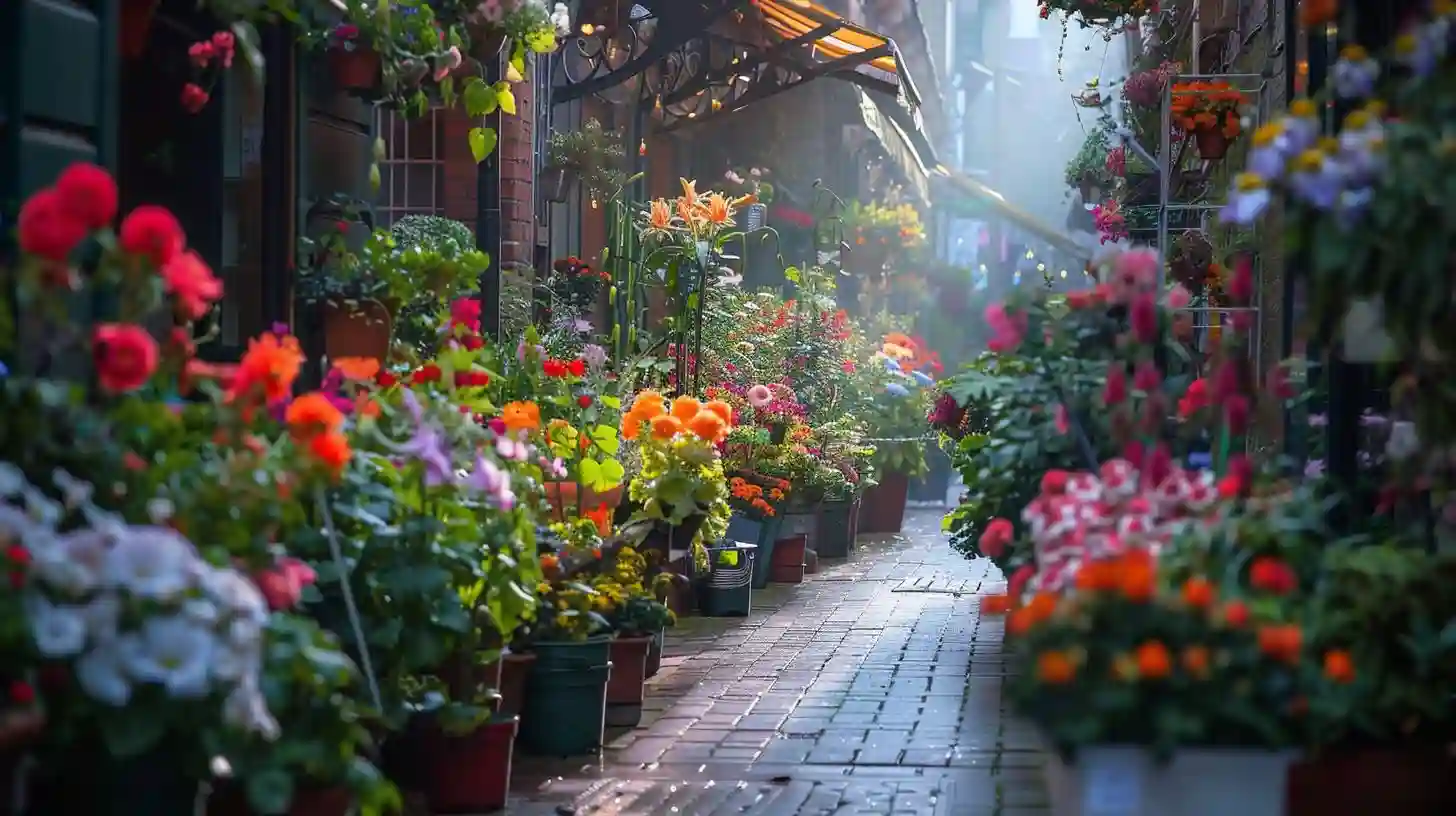 "Enchanting Flower Street"